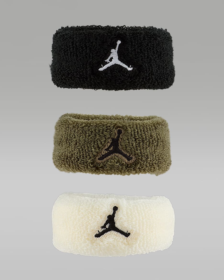 Nike JORDAN TERRY ヘアバンド Amazon.com: Nike Jordan Jumpman Terry Headband Black